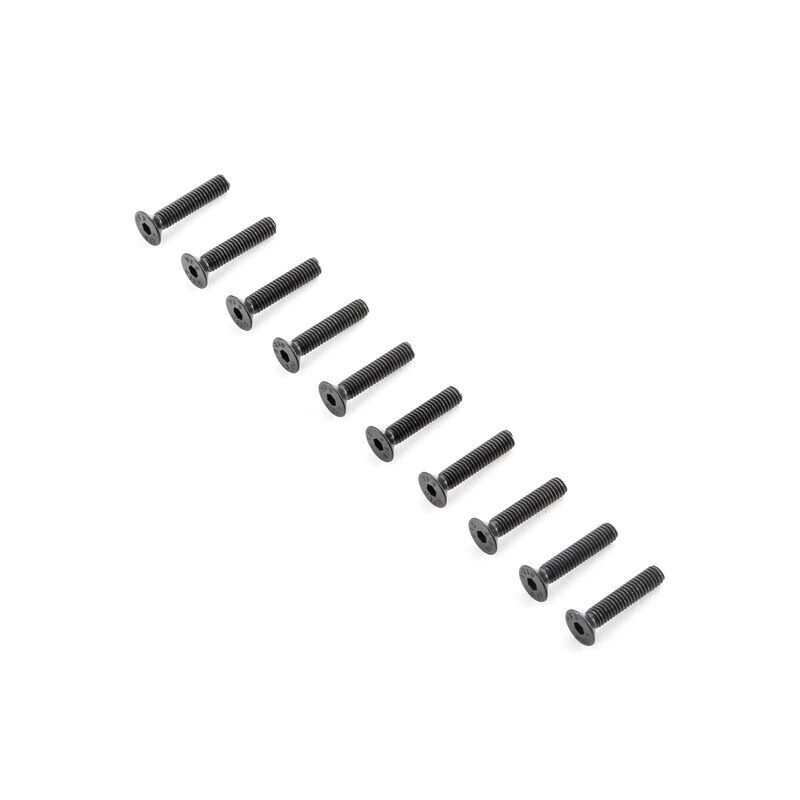 M4x20mm, TLR Flat Head screws, 10pcs, 8X Elite