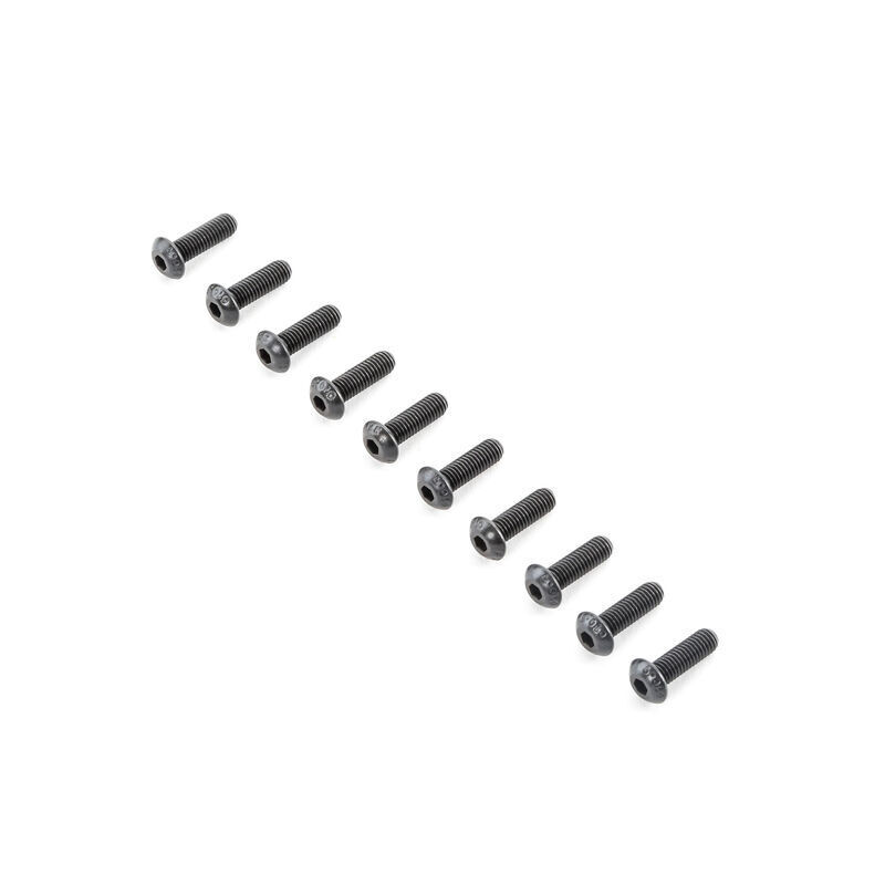 TLR Button Head Screws, M5x16mm (10)