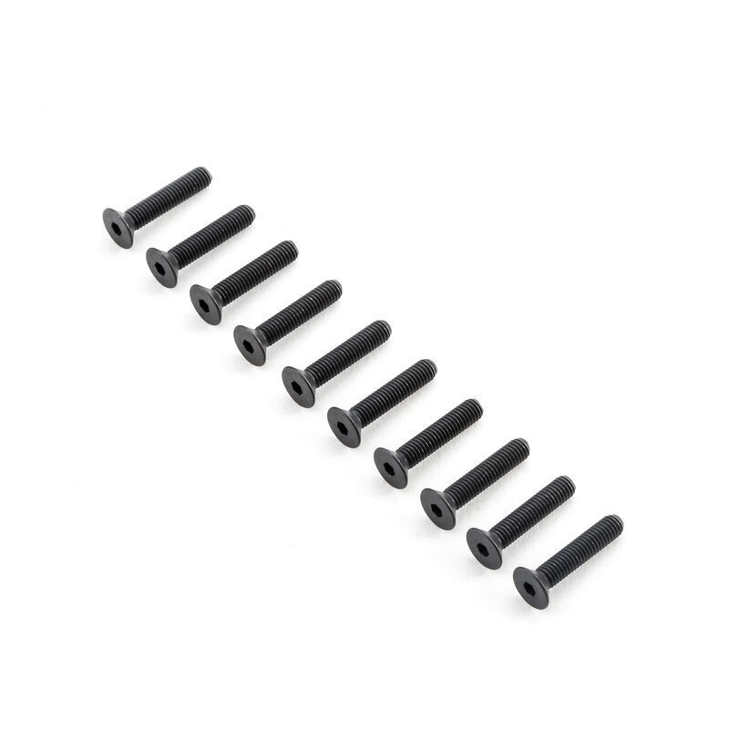 M5x25mm TLR Flat Head Screws, (10)