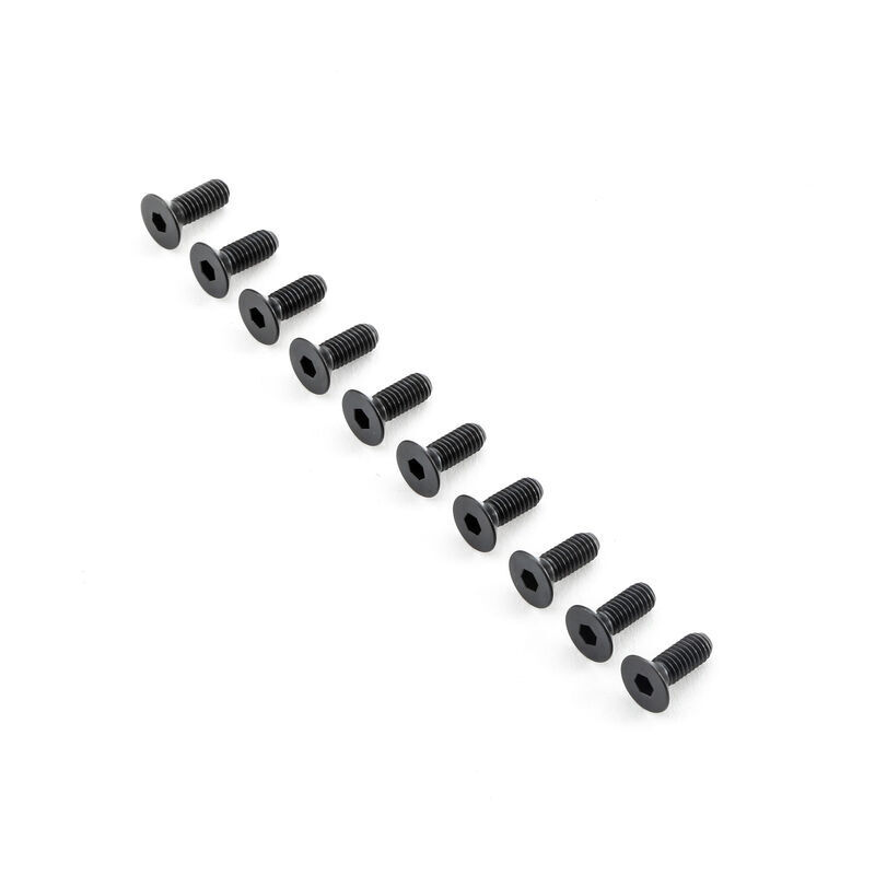 M6x16mm TLR Flat Head Screws, (10)