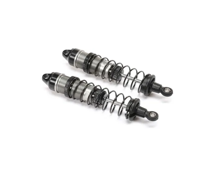 TLR Aluminium Rear Shock Set Complete, Mini-B