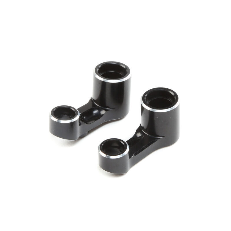 TLR Bell Crank Set, Aluminium, Black, 22 5.0 DC Elite