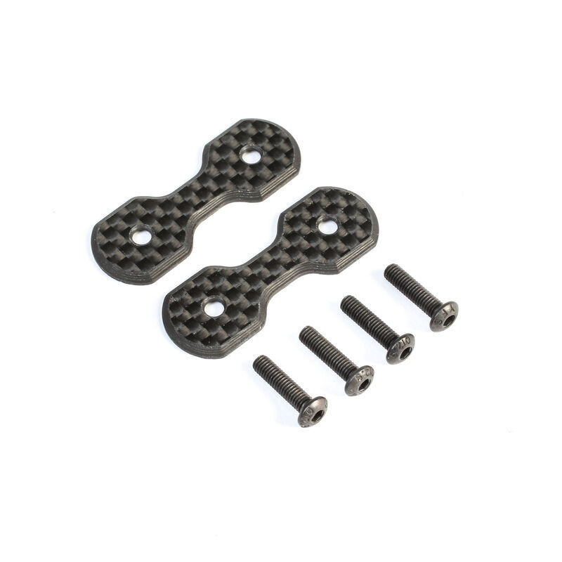 TLR Carbon Wing Washer, 2pcs, 22 5.0 DC Elite