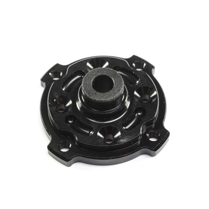 TLR Center Diff Cover, Aluminium, 22X-4