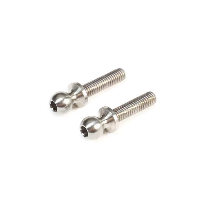 TLR Ball Stud, 4.8 x 12mm, Titanium (2)