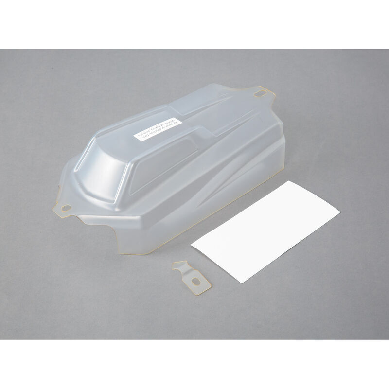 TLR Cab Forward Body Set, Clear, 8E 3.0