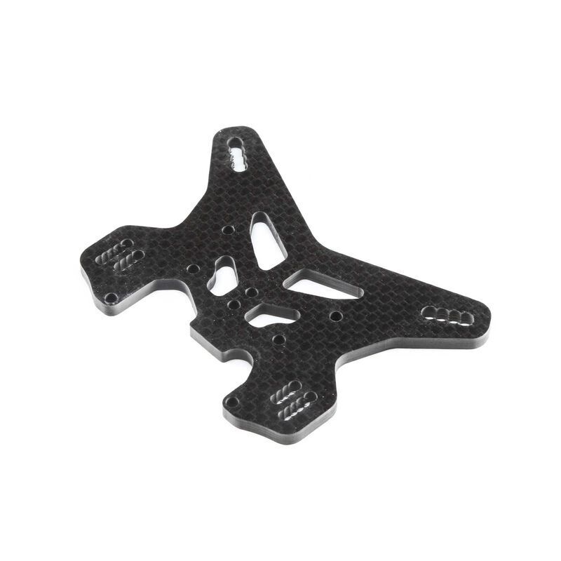 TLR Carbon Rear Shock Tower - 8/E 4.0