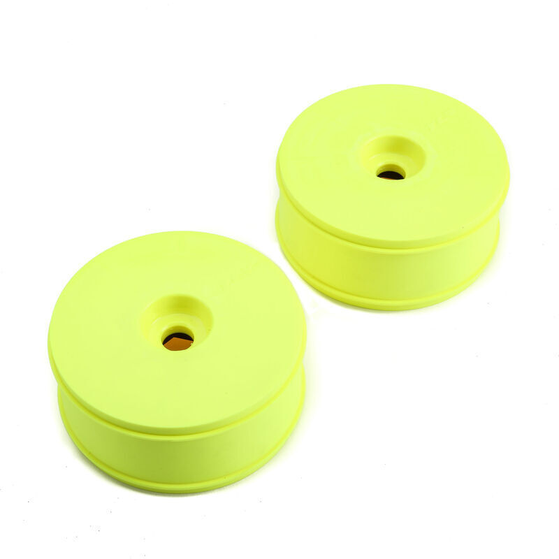 TLR 5IVE-B Dish Wheel Yellow (2) 5B