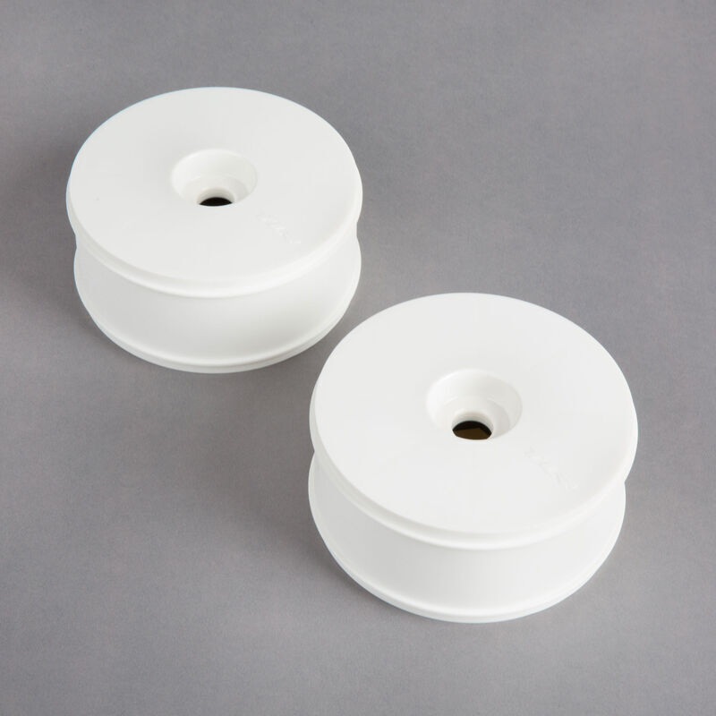 TLR 5IVE-B Dish Wheel White (2) 5B