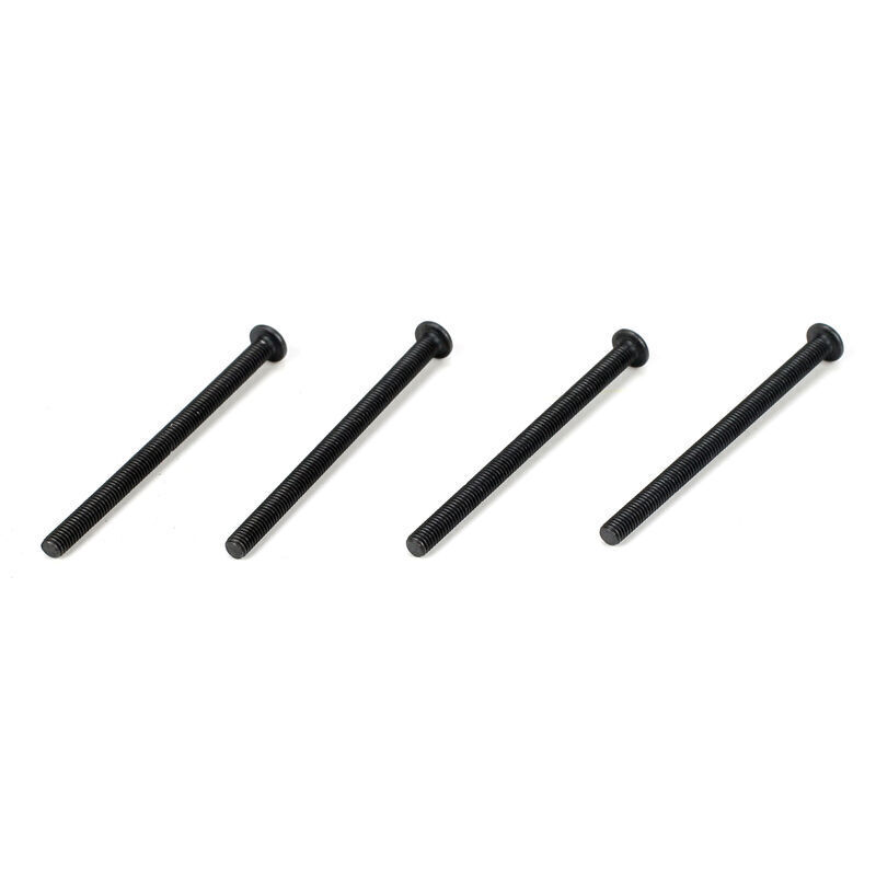 TLR Button Head Screws, M3 x 44mm (4)