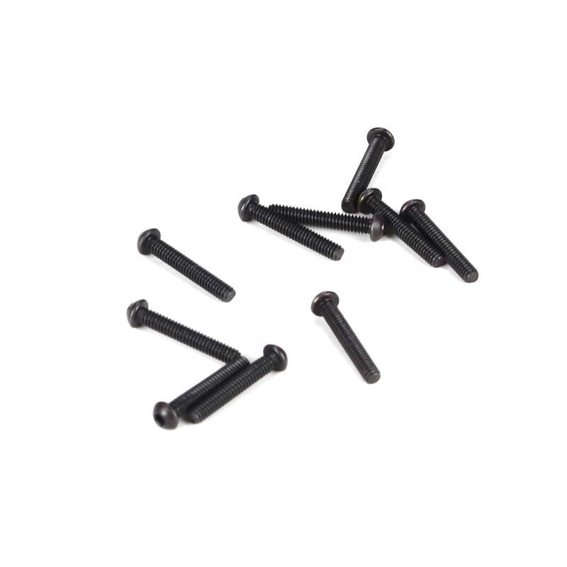 TLR Button Head Screws, M2 x 12mm (10)