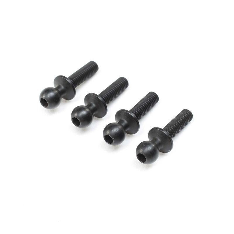 TLR BallStud, 4.8 x 10mm, 4pcs, 22 5.0, 22X-4