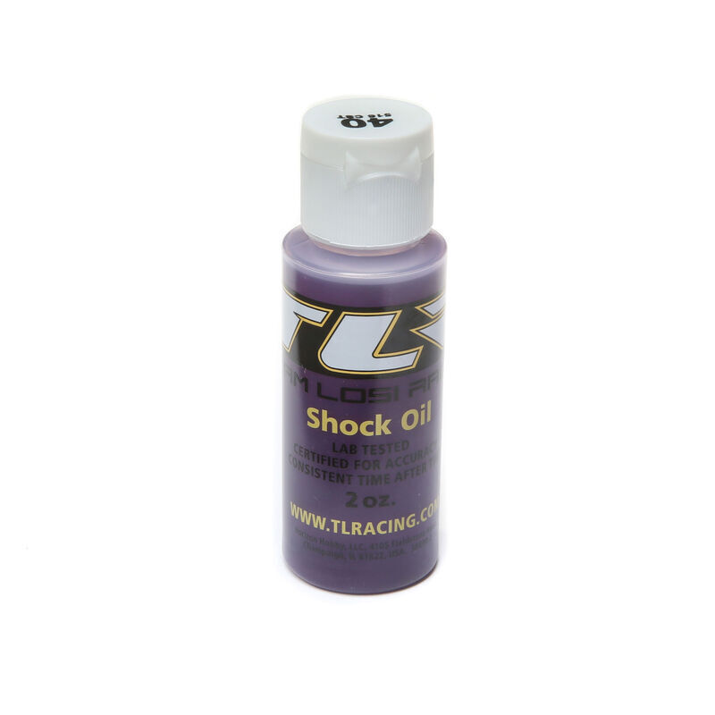 TLR Silicone Shock Oil, 40 Wt, 2oz