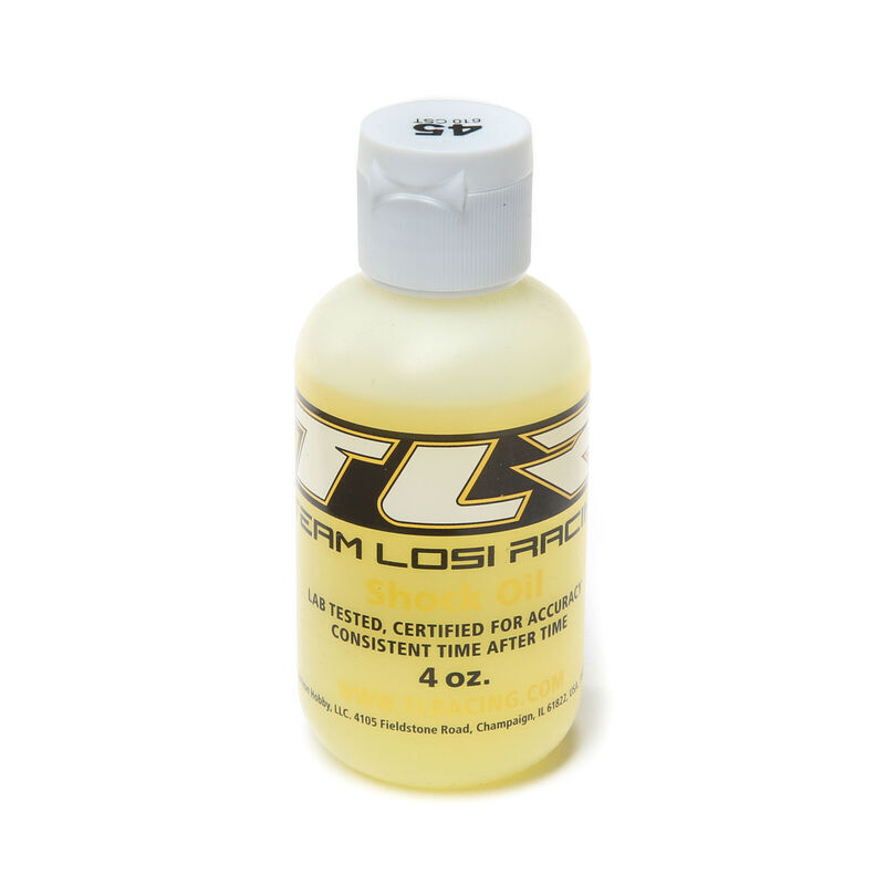 TLR Silicone Shock Oil, 45wt, 4oz