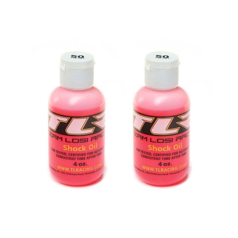 TLR Silicone Shock Oil, 50wt, 4oz