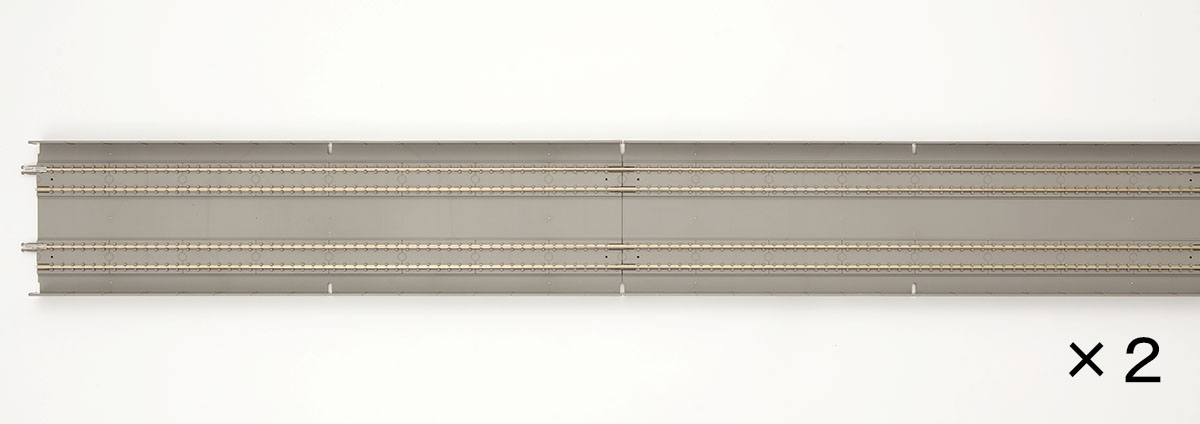 Tomix N Straight Double Slab Track 44-1/8" 1120mm (2)