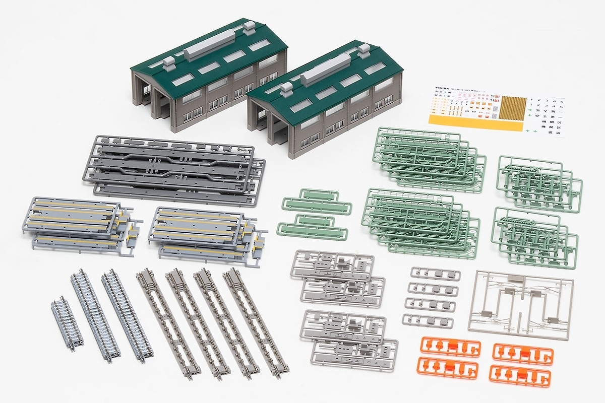 Tomix N Extension part for Locomotive Depot Track