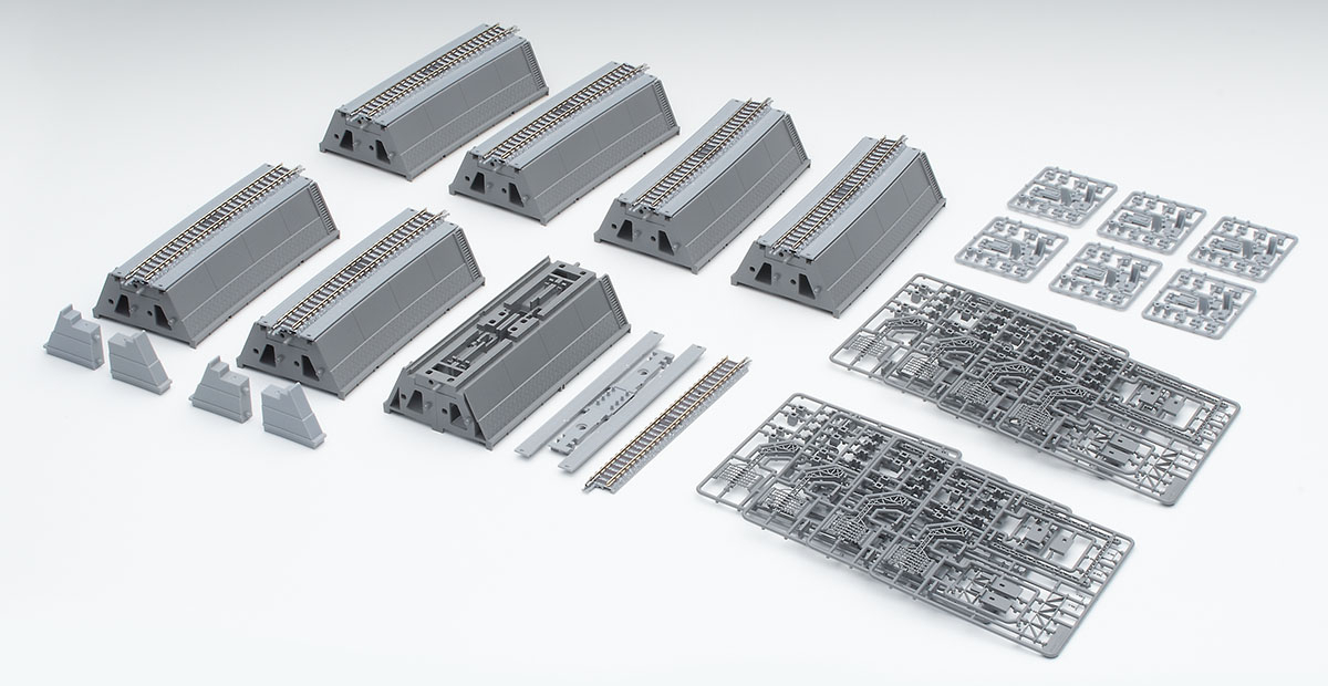 Tomix N Embankment Large Curve S shape Track set