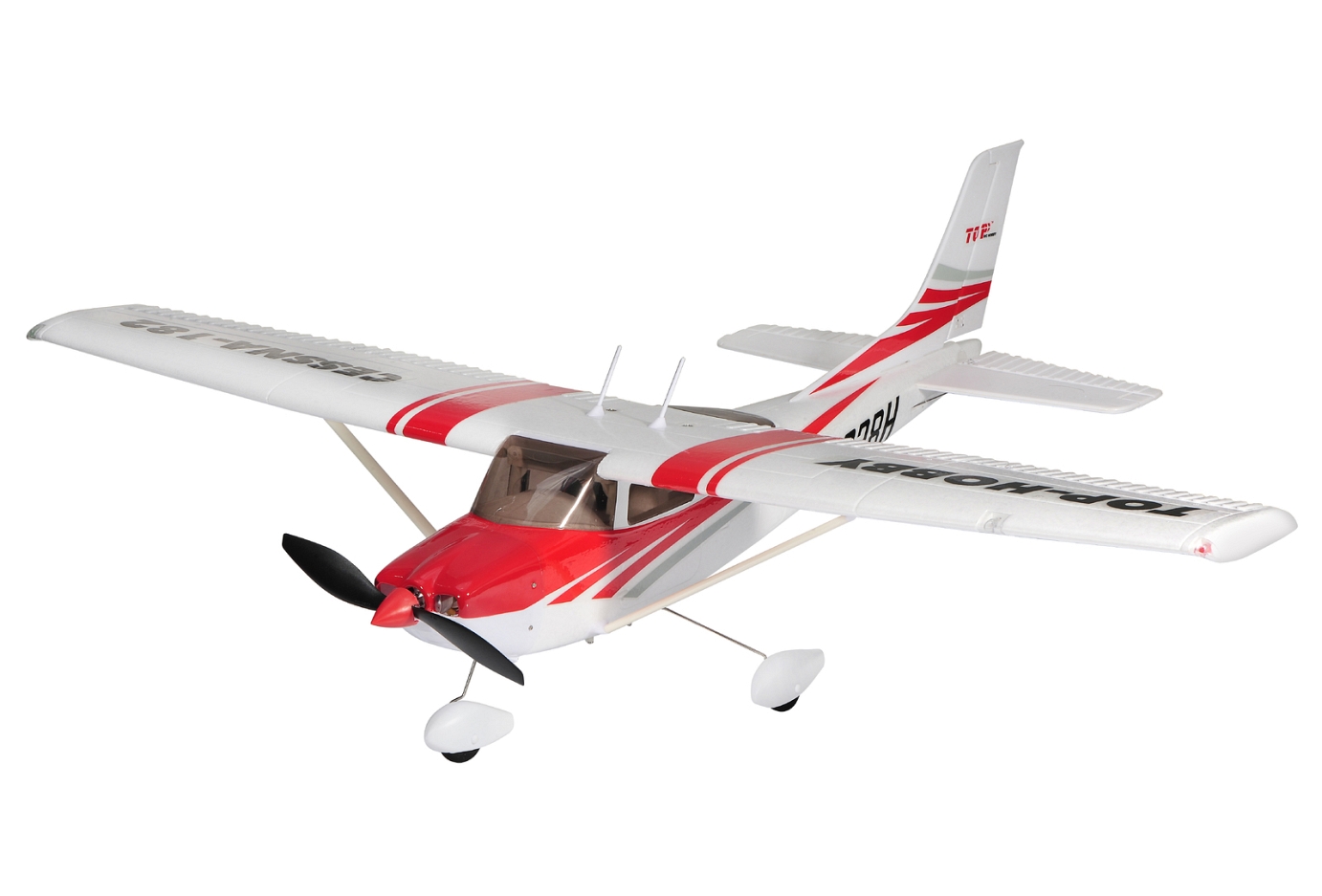 Top RC 400 Class Cessna 182 (Red) PNP RC Aircraft