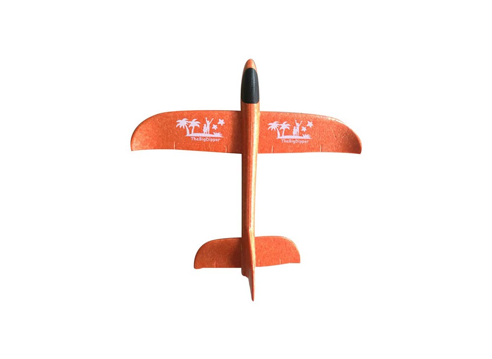 Top RC Hand Launch Mini Glider (Orange)