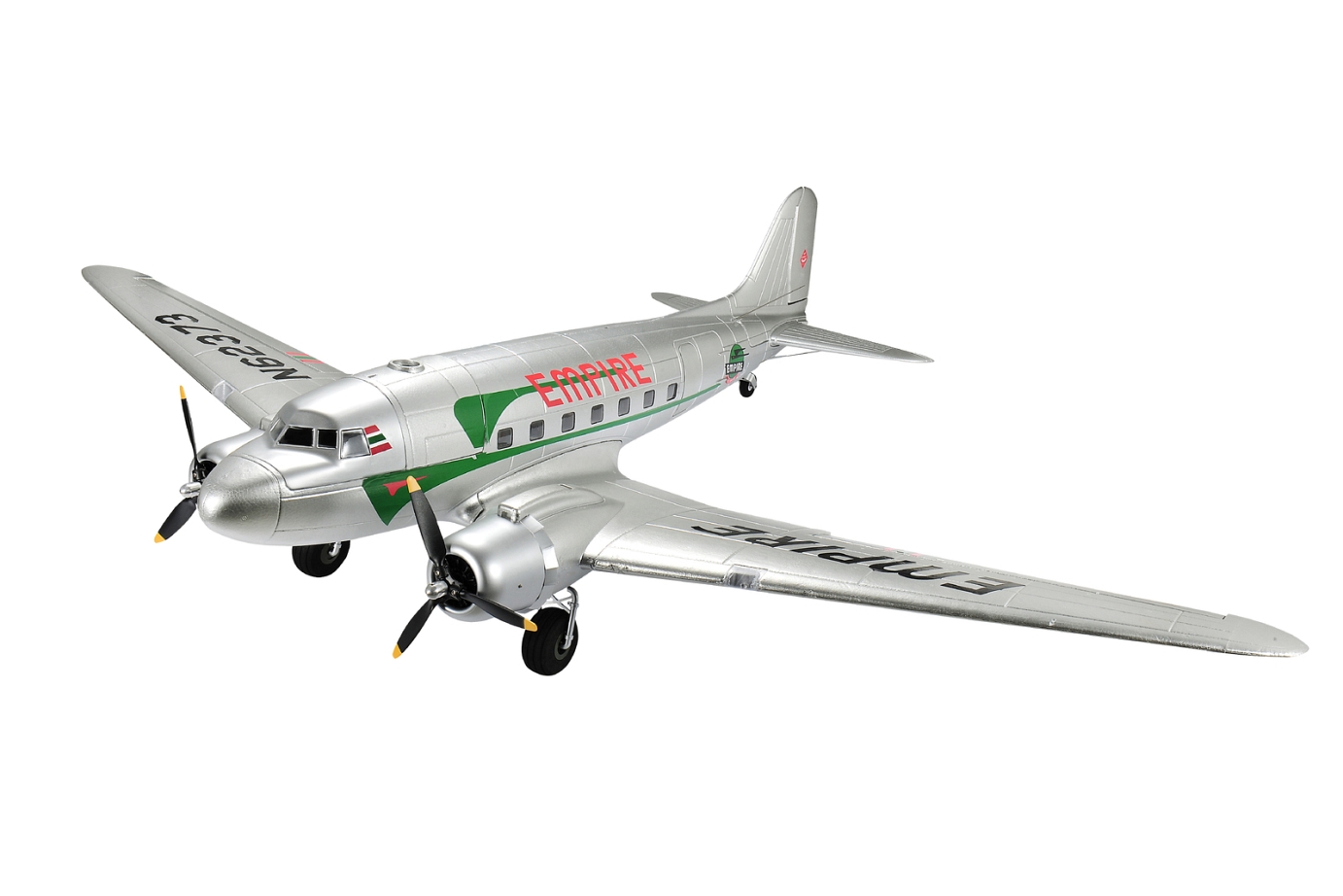 Top RC C-47 (Silver) PNP RC Aircraft