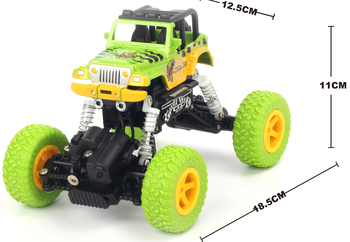 TRC 1:22 4WD graffito Jeep climber Green