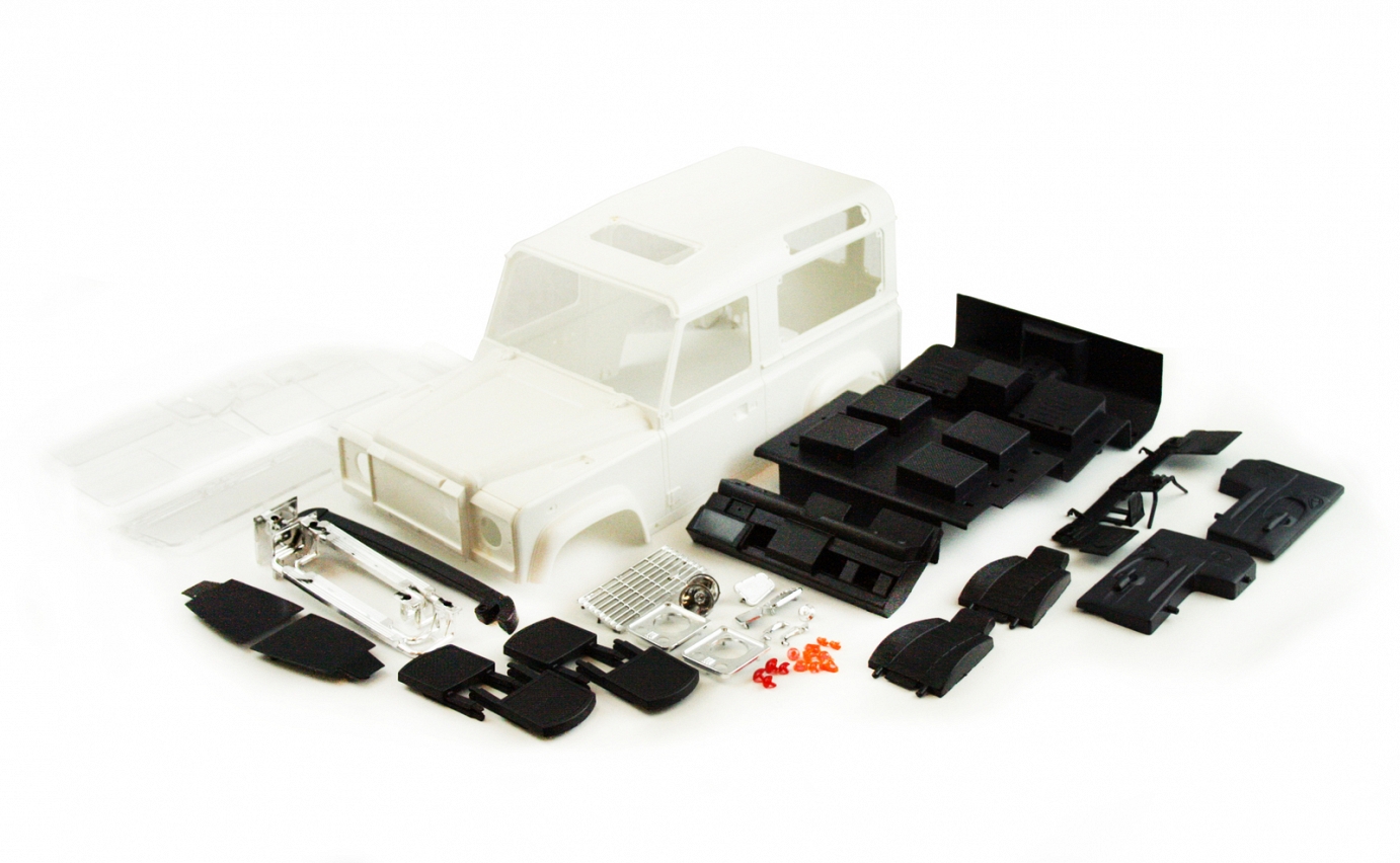 TORNADO RC LAND ROVER D90 BODY SHELL