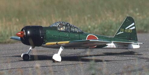 VQ Models A6M5 Zero 46 EP GP Green