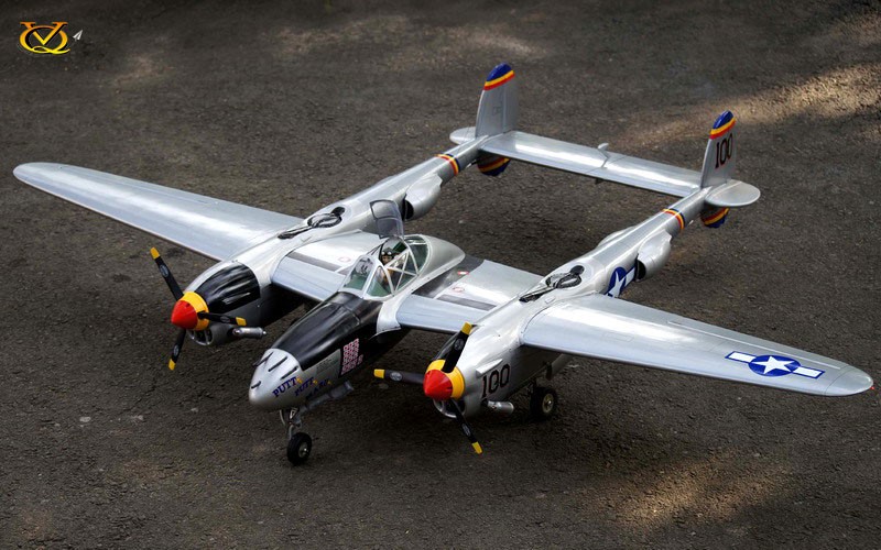 VQ Models P38 Lightning Twin 46 size