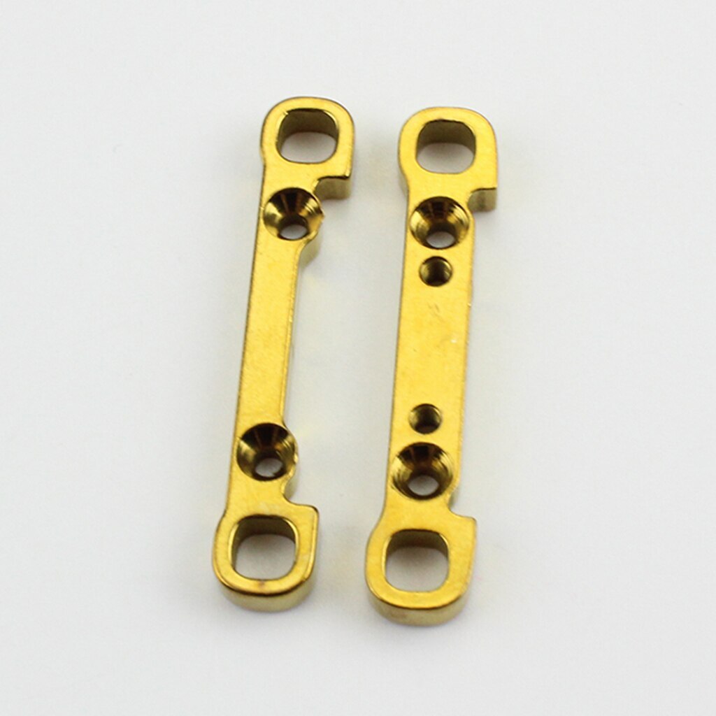 Front alloy swing arm hinge pin holders