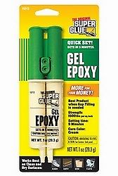 ZAP PT-15213 1 ounce (28.4 gram) Quick Set Epoxy Gel Adhesive