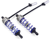 ZD Racing 7516 DBX-102 Front shock set gray