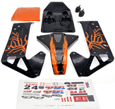 ZD Racing 7535 DBX-10 Body shell orange